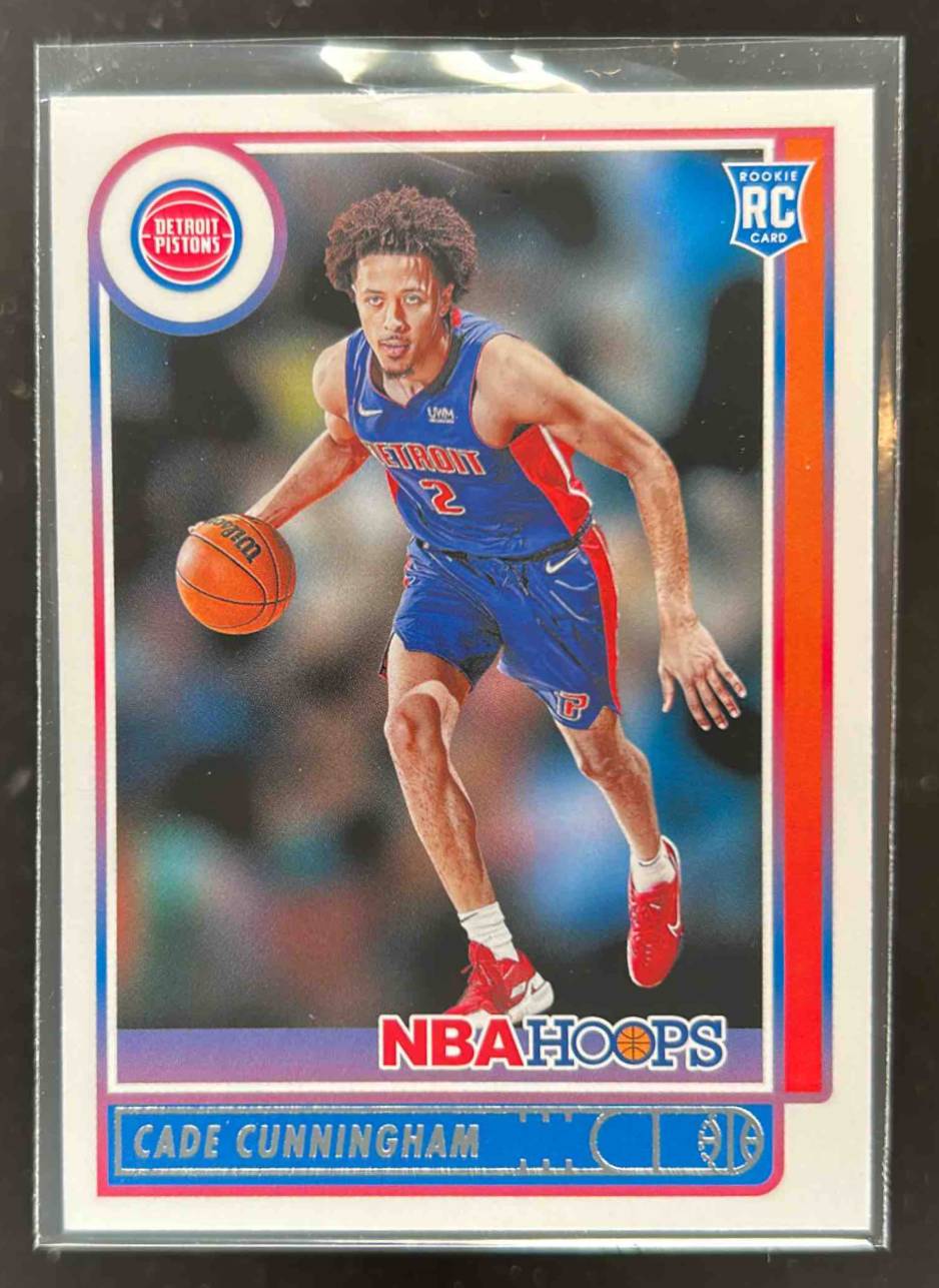 Card image for 2021-22 PANINI HOOPS CADE CUNNINGHAM #201 RC ROOKIE DETROIT PISTONS