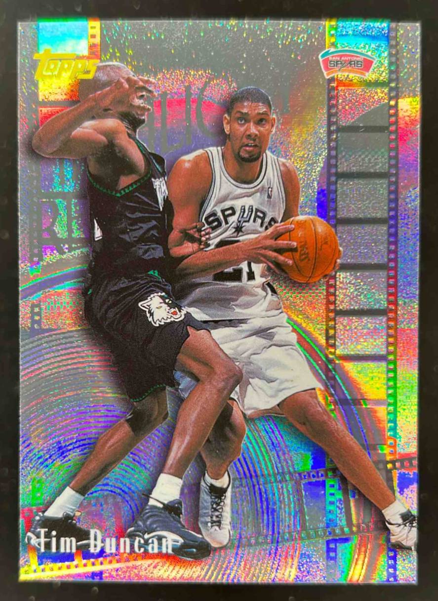 Card image for 1999-00 TOPPS TIM DUNCAN HIGHLIGHT REELS #HR10 SAN ANTONIO SPURS