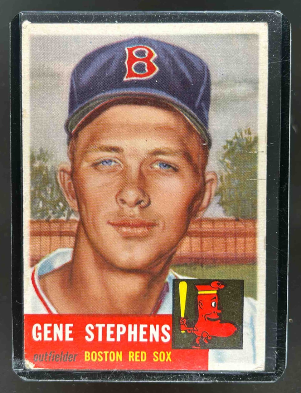 Card image for 1953 TOPPS BASEBALL GENE STEPHENS #248 RC BOSTON RED SOX