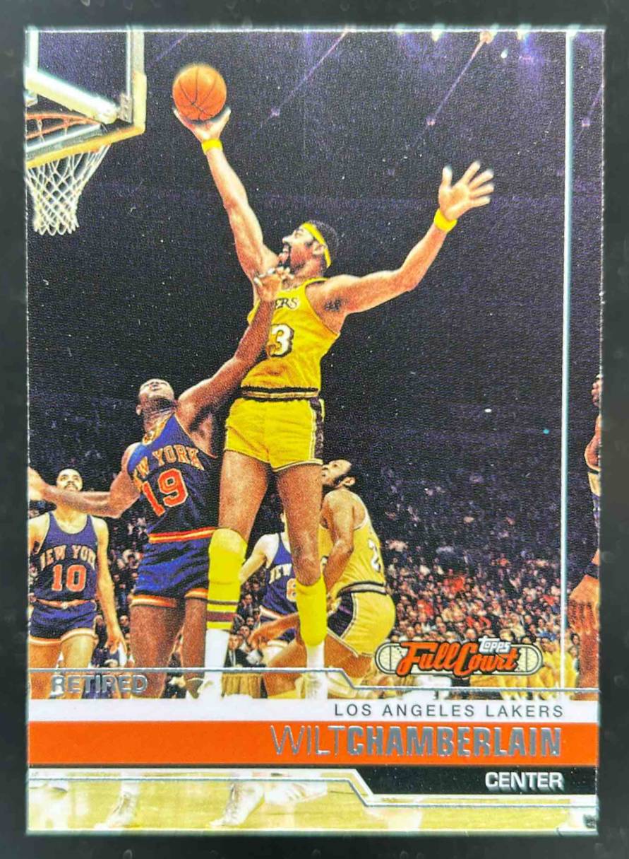 Card image for 2006-07 TOPPS FULL COURT WILT CHAMBERLAIN #82 LOS ANGELES LAKERS