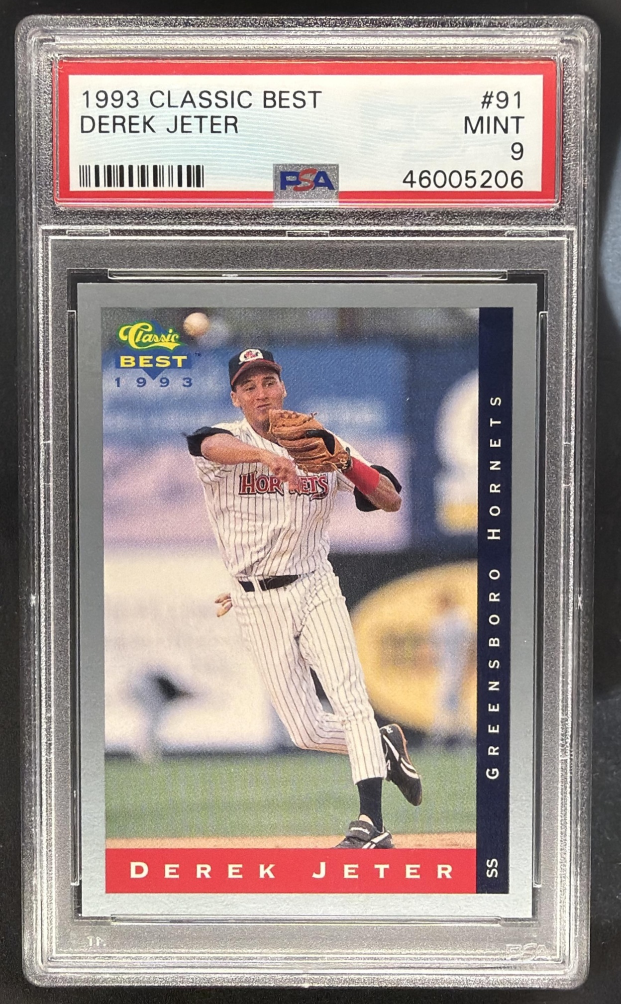 1993 Classic Best Derek Jeter #91