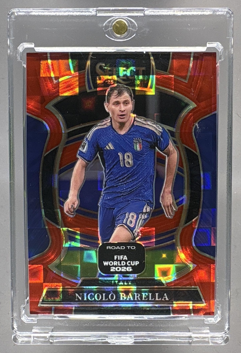 2025-26 PANINI SELECT ROAD TO FIFA WORLD CUP NICOLO BARELLA #29 TERRACE ITALY