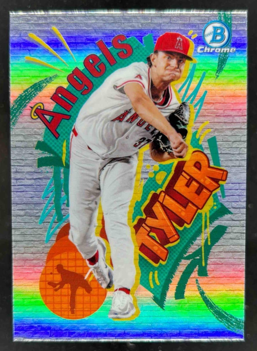 Card image for Tyler Bremner 2025 Bowman Baseball Draft Final Los Angeles Angels