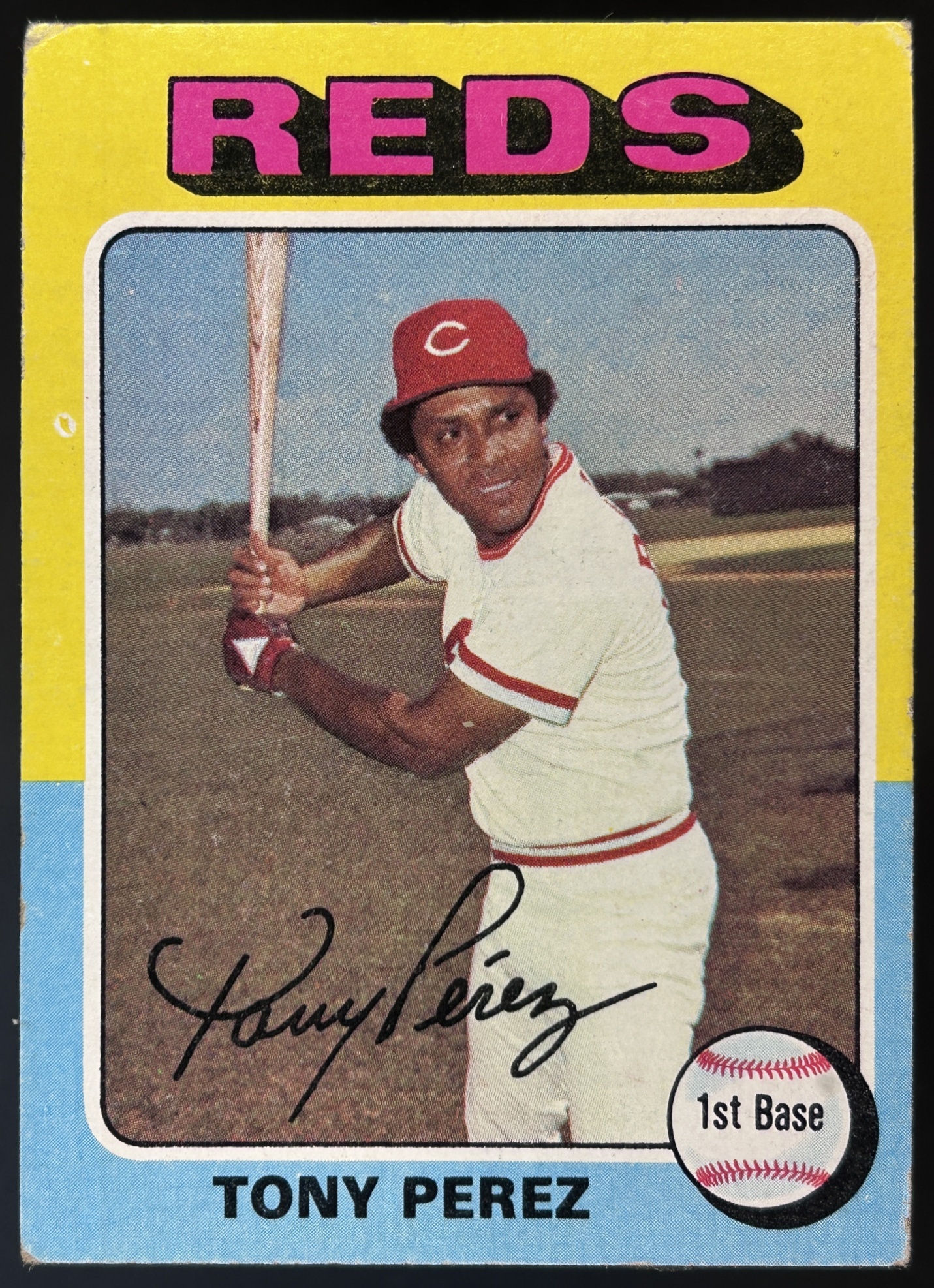 Card image for 1975 TOPPS TONY PEREZ #560 CINCINNATI REDS