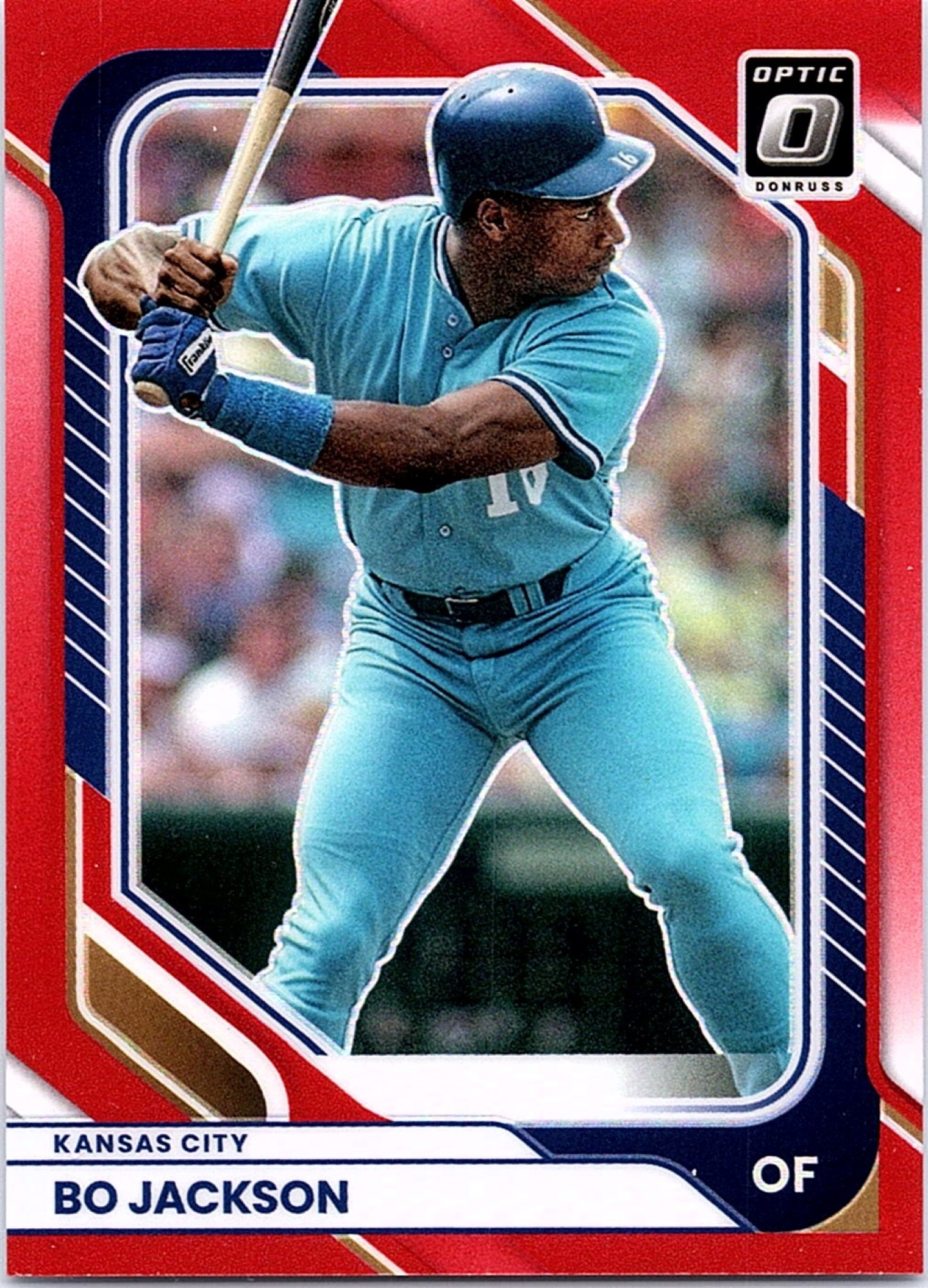2026 Panini Donruss BO JACKSON #82 Red /99 Royals