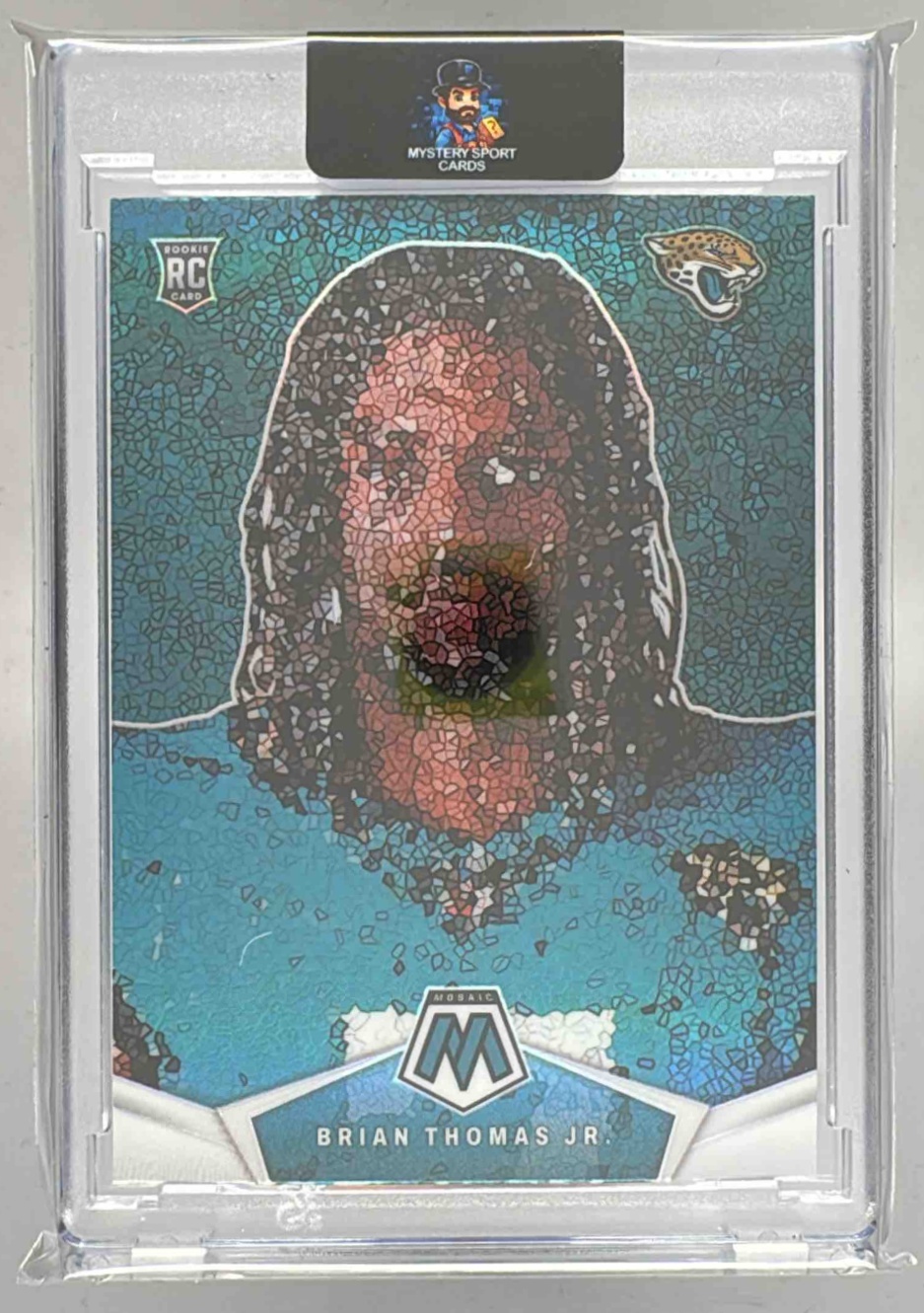 Card image for 2024 Panini Mosaic Brian Thomas Jr. Micro #MM-BTJ RC Jaguars
