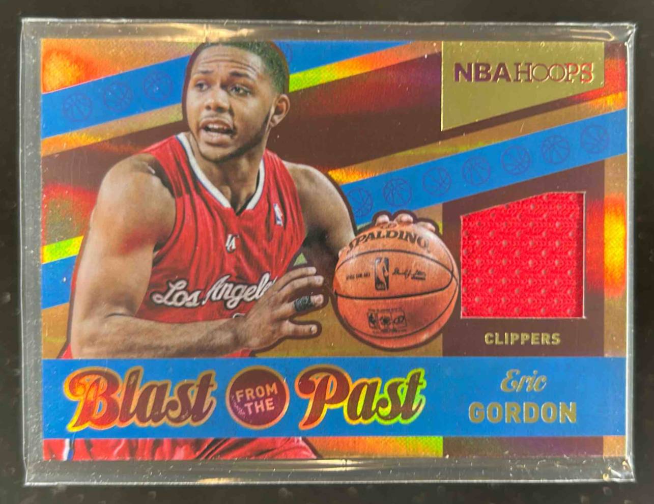 Card image for 2014-15 PANINI HOOPS ERIC GORDON BLAST FROM THE PAST #32 JERSEY CLIPPERS