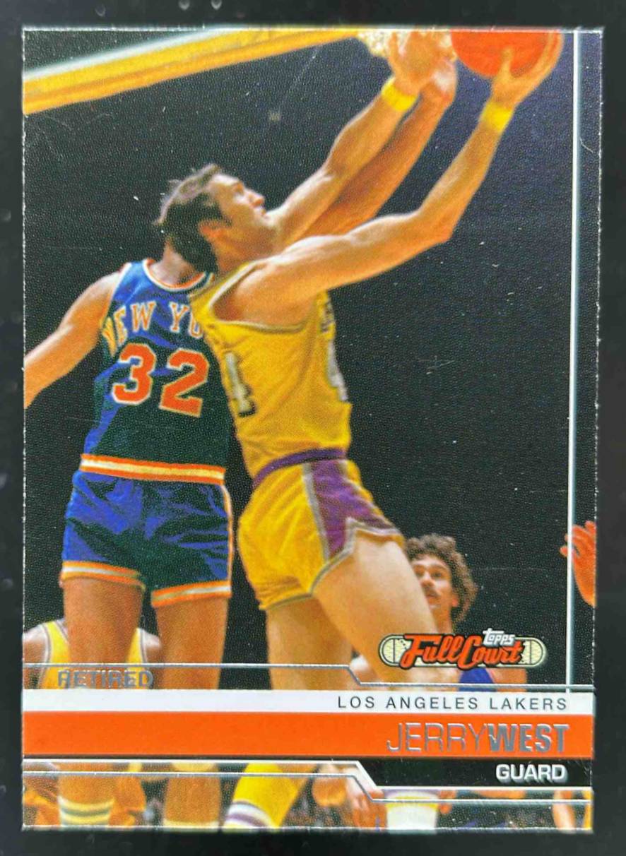 Card image for 2006-07 TOPPS FULL COURT JERRY WEST #96 LOS ANGELES LAKERS