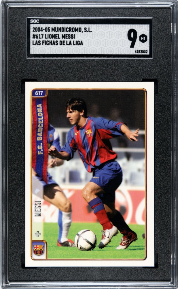 2004 Mundicromo Las Fichas de la Liga Messi #617 RC Barcelona SGC 9