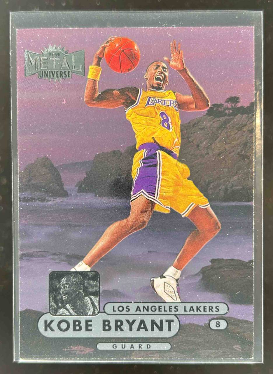 Card image for 1997-98 SKYBOX METAL UNIVERSE CHAMPIONSHIP KOBE BRYANT #86 LOS ANGELES LAKERS