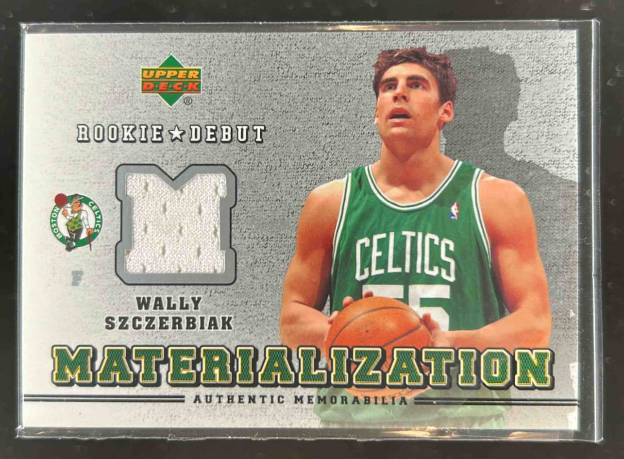 Card image for 2006-07 Upper Deck Rookie Debut Wally Szczerbiak Materialization #MT-WS