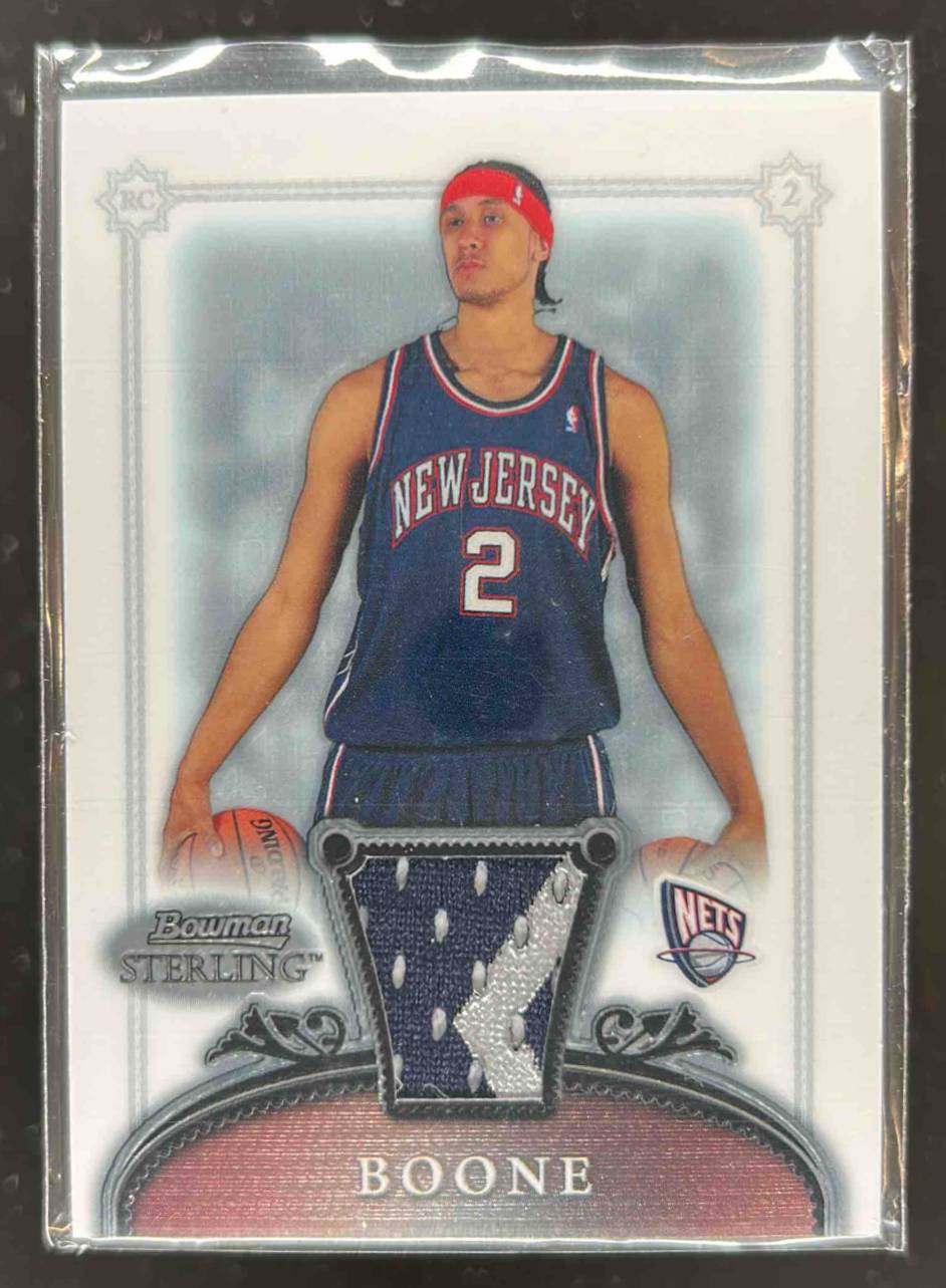 Card image for 2006-07 BOWMAN STERLING JOSH BOONE #53 MEM RC ROOKIE