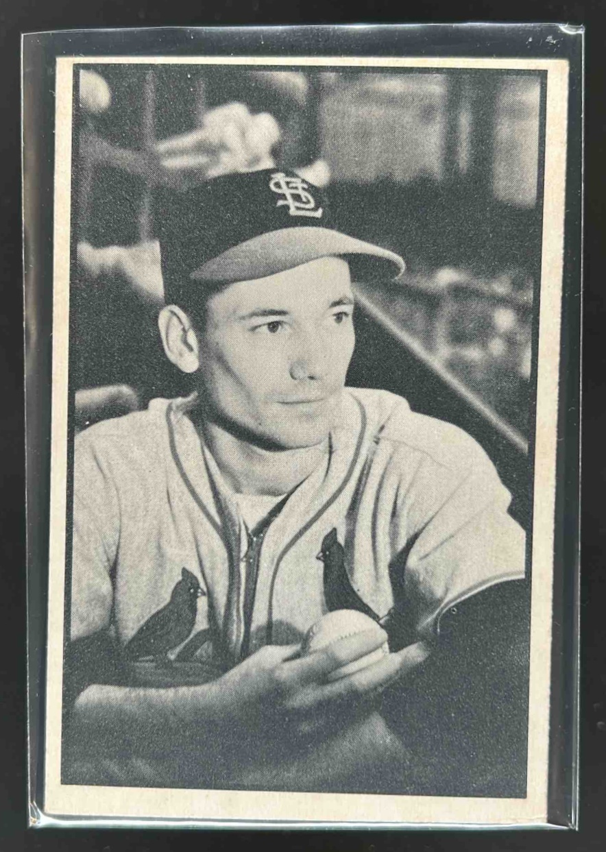 Card image for 1953 BOWMAN BASEBALL BLACK & WHITE STU MILLER #16 RC ST. LOUIS CARDINALS