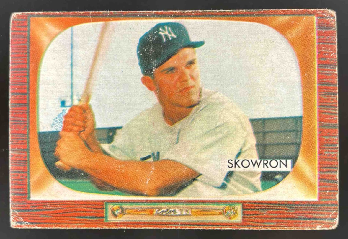 Card image for 1955 BOWMAN BASEBALL BILL SKOWRON #160 NEW YORK YANKEES
