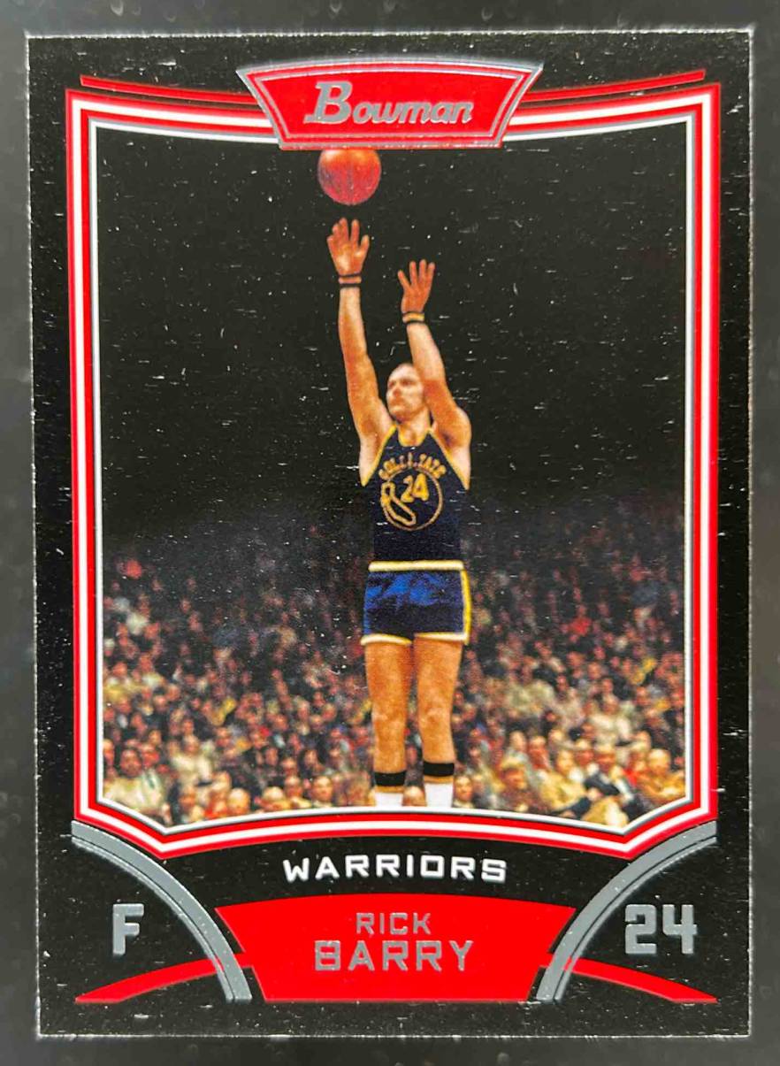 Card image for 2008-09 BOWMAN RICK BARRY #102 GOLDEN STATE WARRIORS