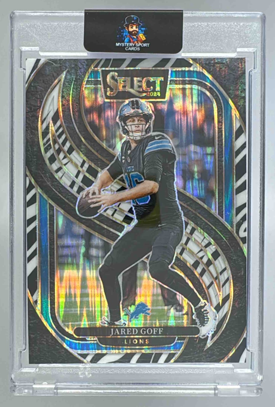 Card image for 2024 Panini Football Select Jared Goff Premier #123 Detroit Lions