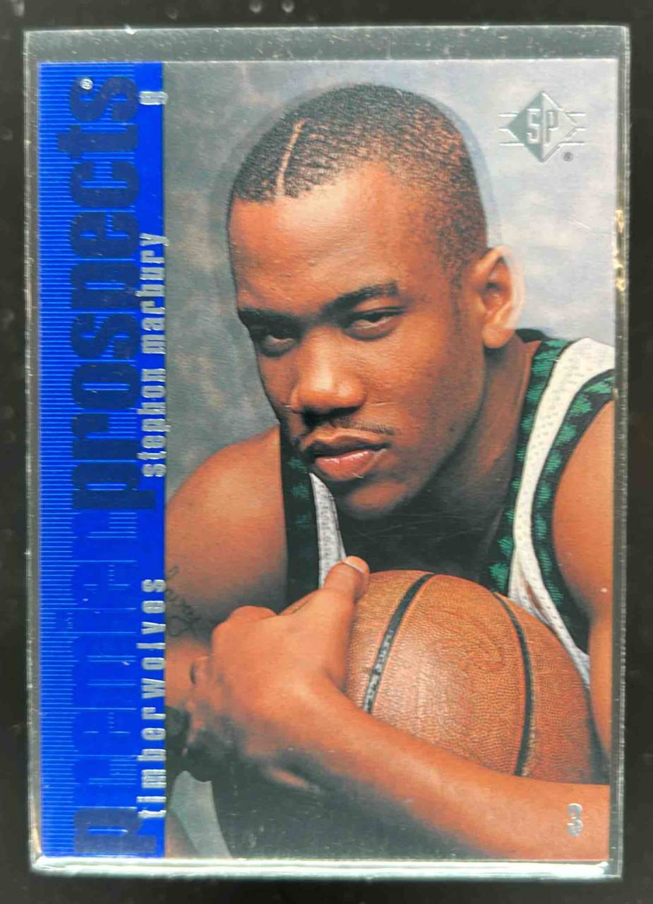 Card image for 1996-97 SP Stephon Marbury Premier Prospects Box Set #137 RC Rookie