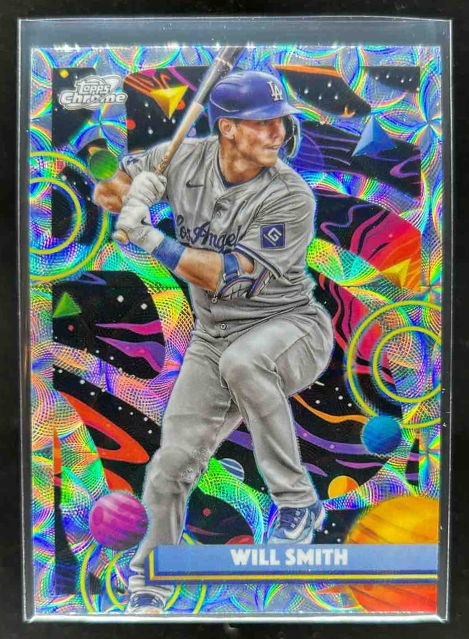 Card image for Will Smith 2025 Topps Cosmic Chrome Nucleus Refractor