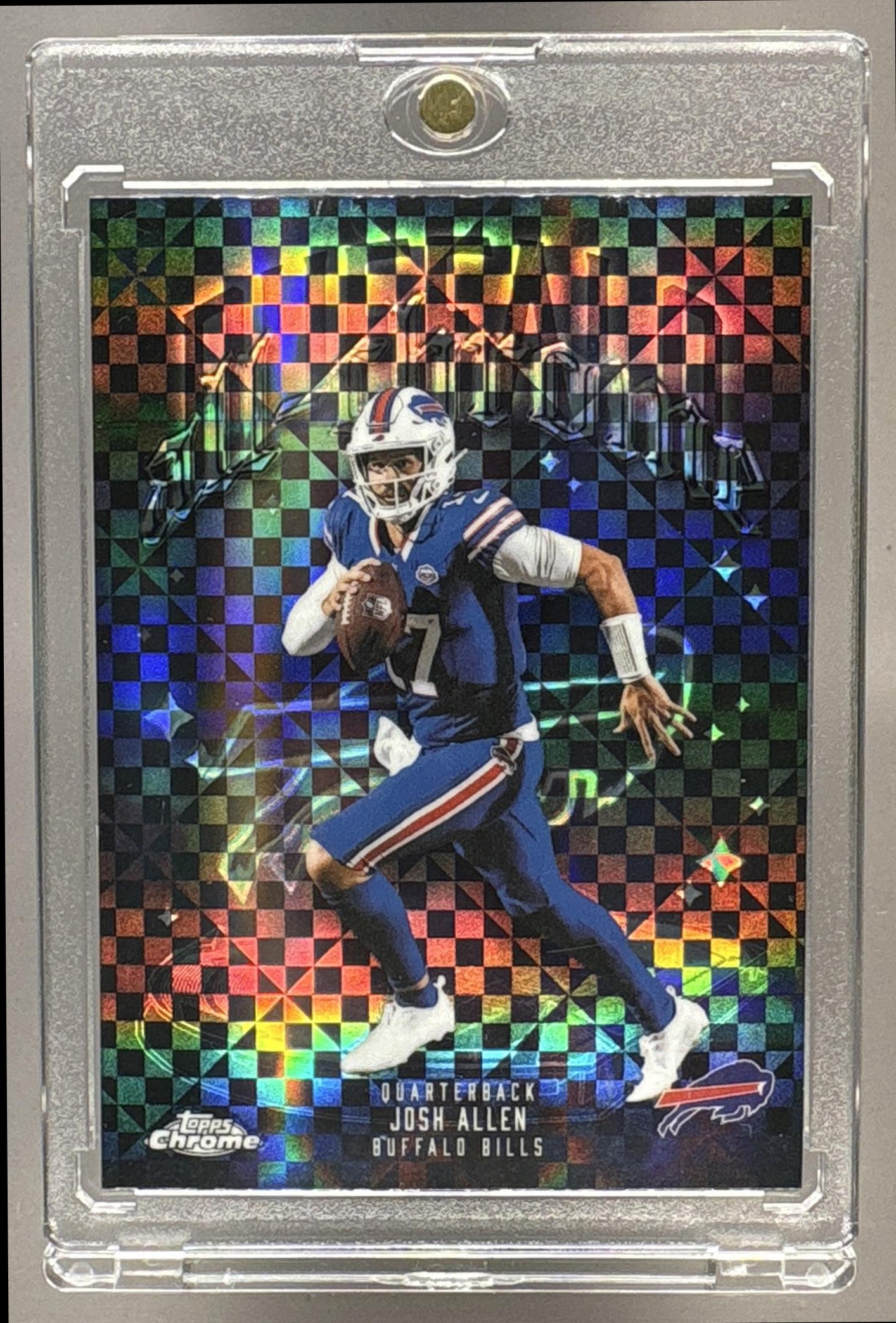 2025 TOPPS CHROME JOSH ALLEN #ACT-2 ALL TEAM X-FRACTOR BILLS