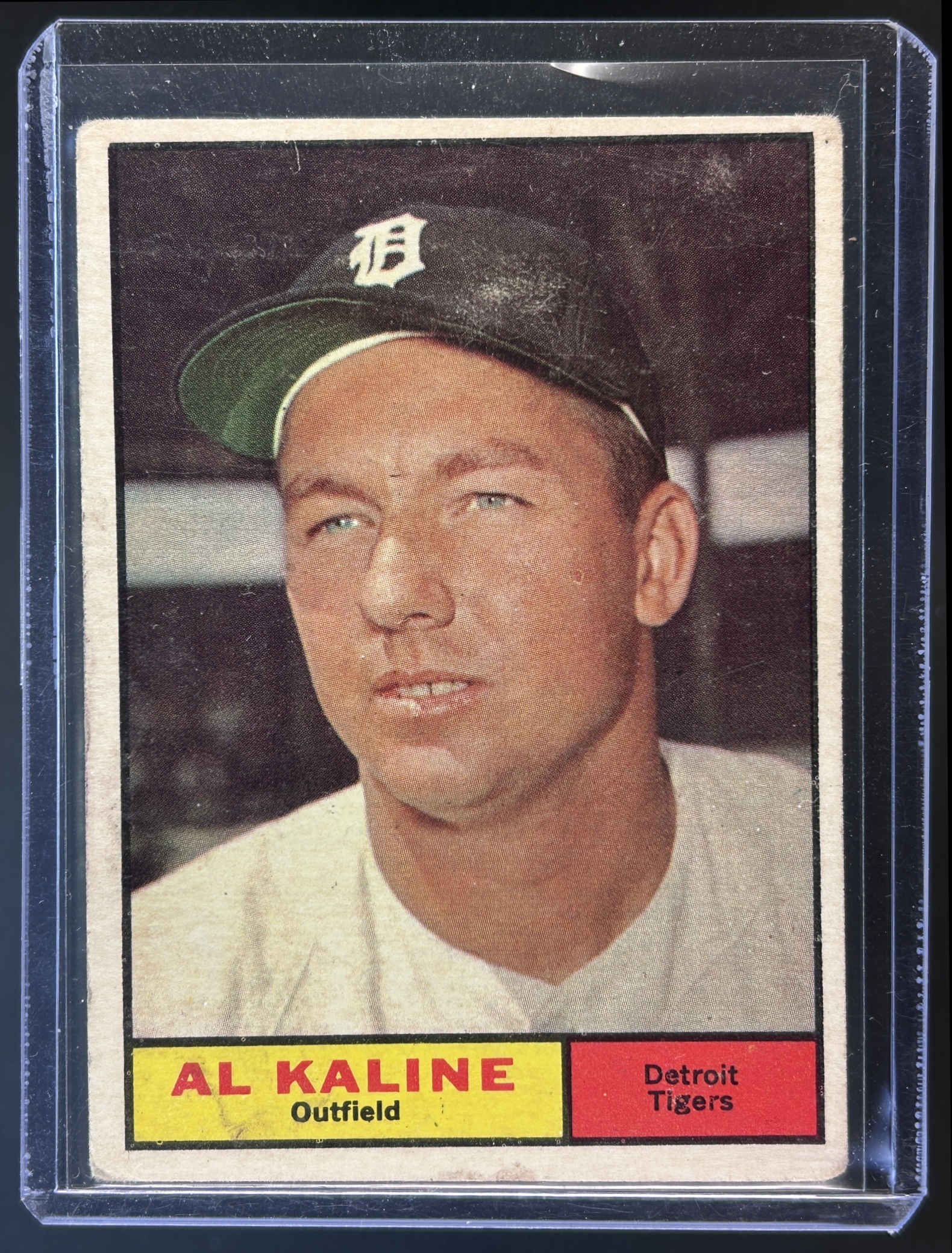 Card image for 1961 TOPPS AL KALINE #429 DETROIT TIGERS