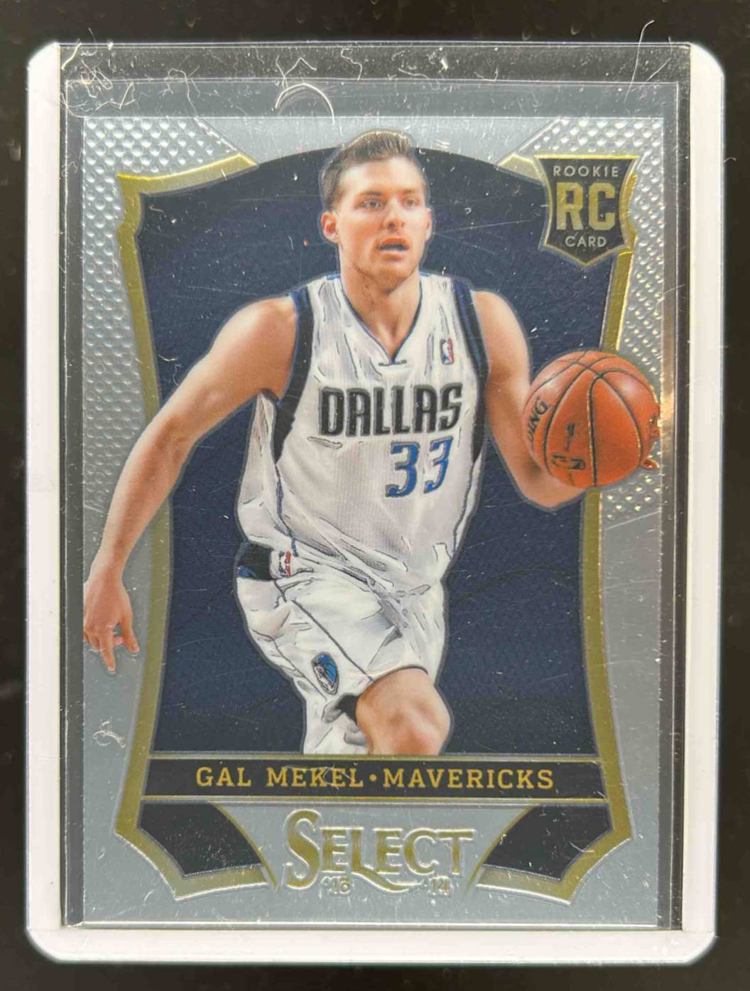 Card image for 2013-14 PANINI SELECT GAL MEKEL #188 RC ROOKIE DALLAS MAVERICKS
