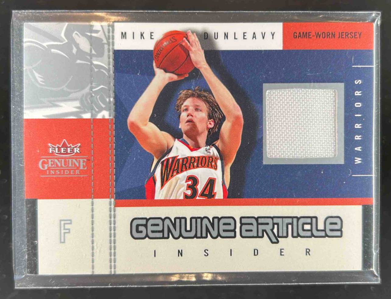 Card image for 2003-04 Fleer Genuine Insider Mike Dunleavy Article /400 #GA-MD