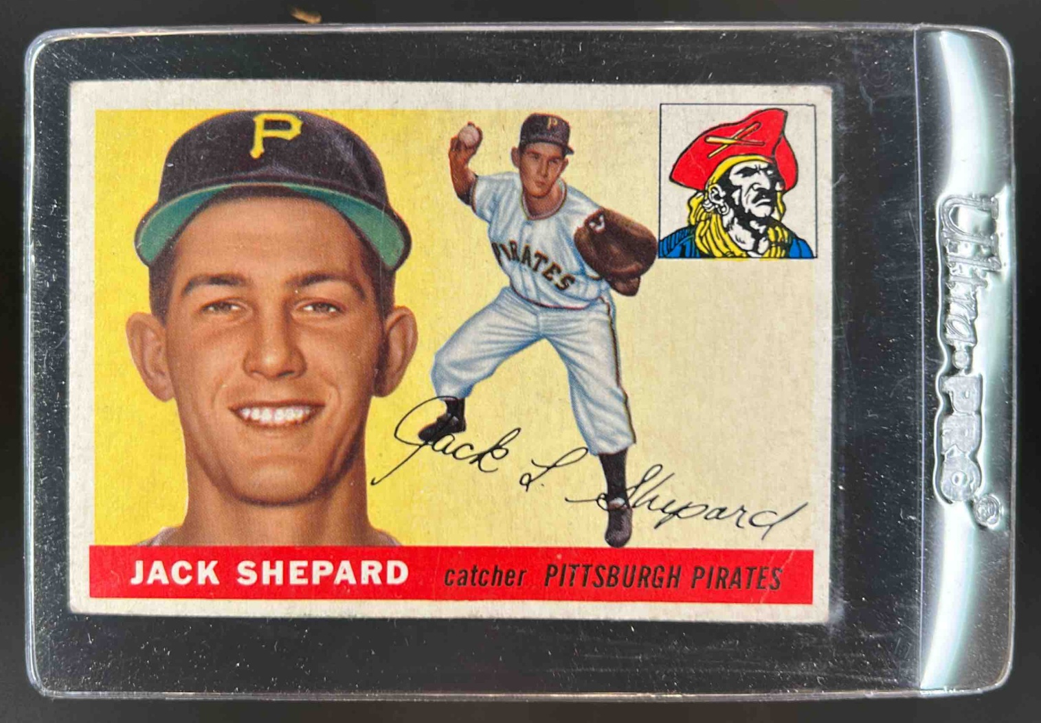 Card image for 1955 TOPPS JACK SHEPARD #73 RC ROOKIE PITTSBURGH PIRATES
