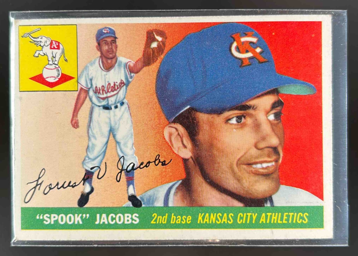 Card image for 1955 TOPPS SPOOK JACOBS #61