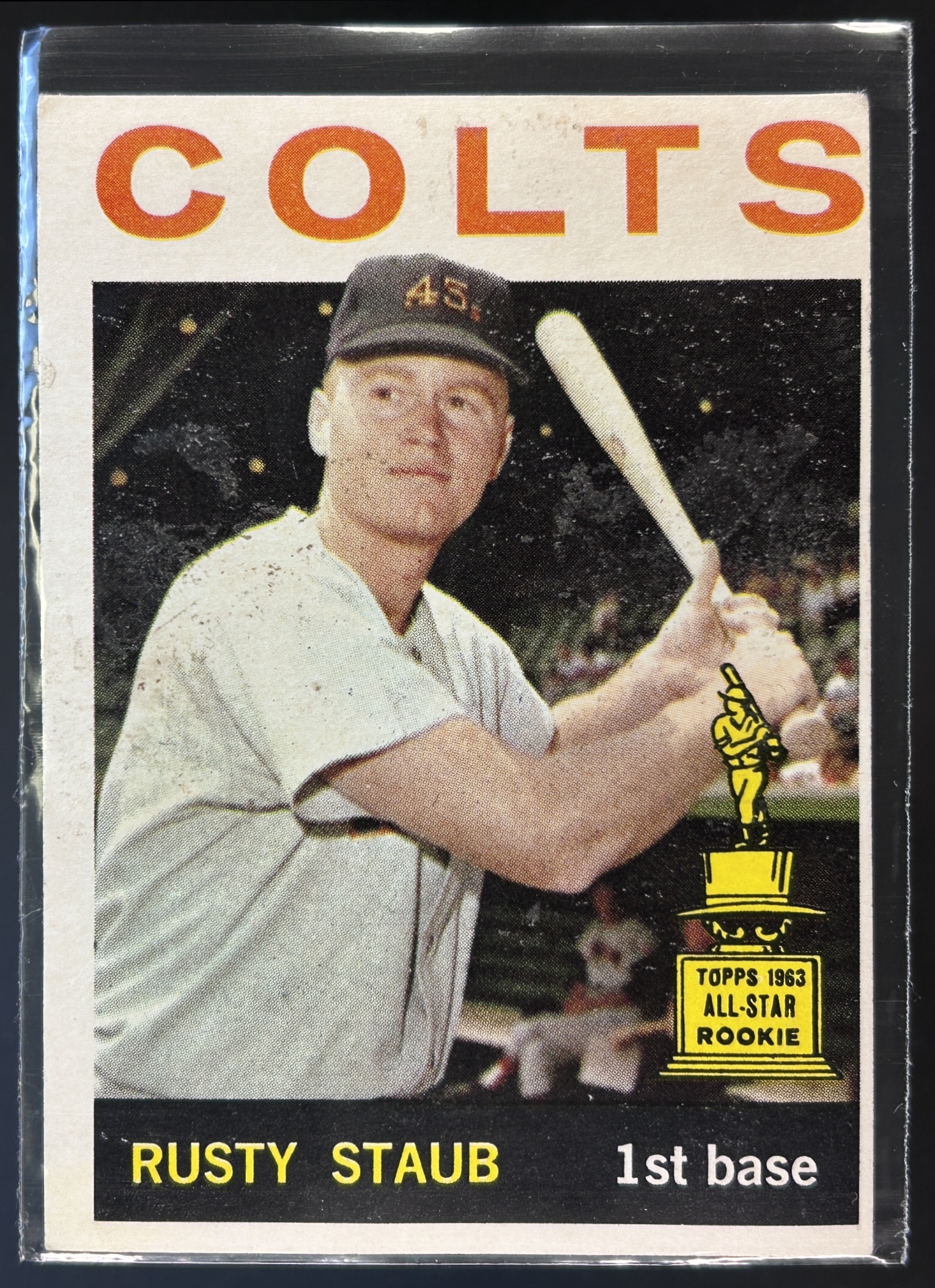 Card image for 1964 TOPPS RUSTY STAUB #109 SUPER ROOKIE ALL-STAR