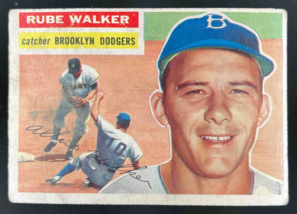 Card image for 1956 TOPPS BASEBALL RUBE WALKER #333