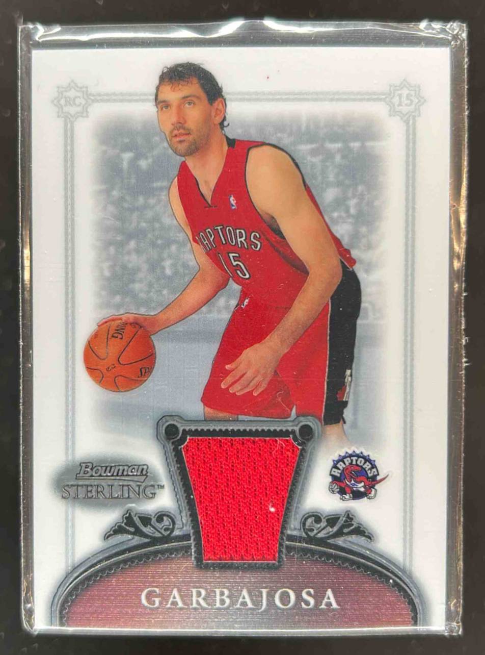 Card image for 2006-07 BOWMAN STERLING JORGE GARBAJOSA #65 MEM RC ROOKIE TORONTO RAPTORS