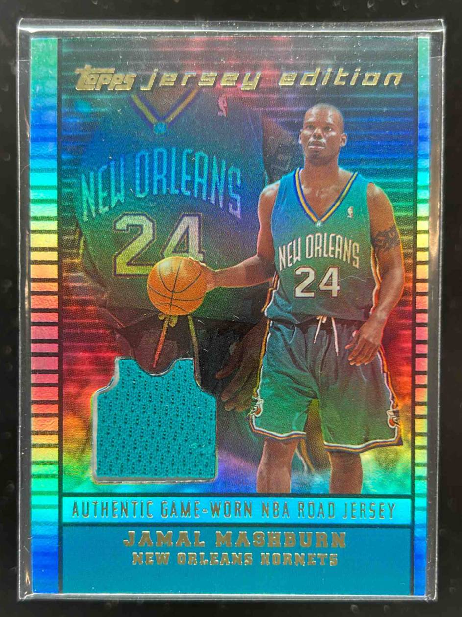 Card image for 2002-03 TOPPS JERSEY EDITION JAMAL MASHBURN #JEJM