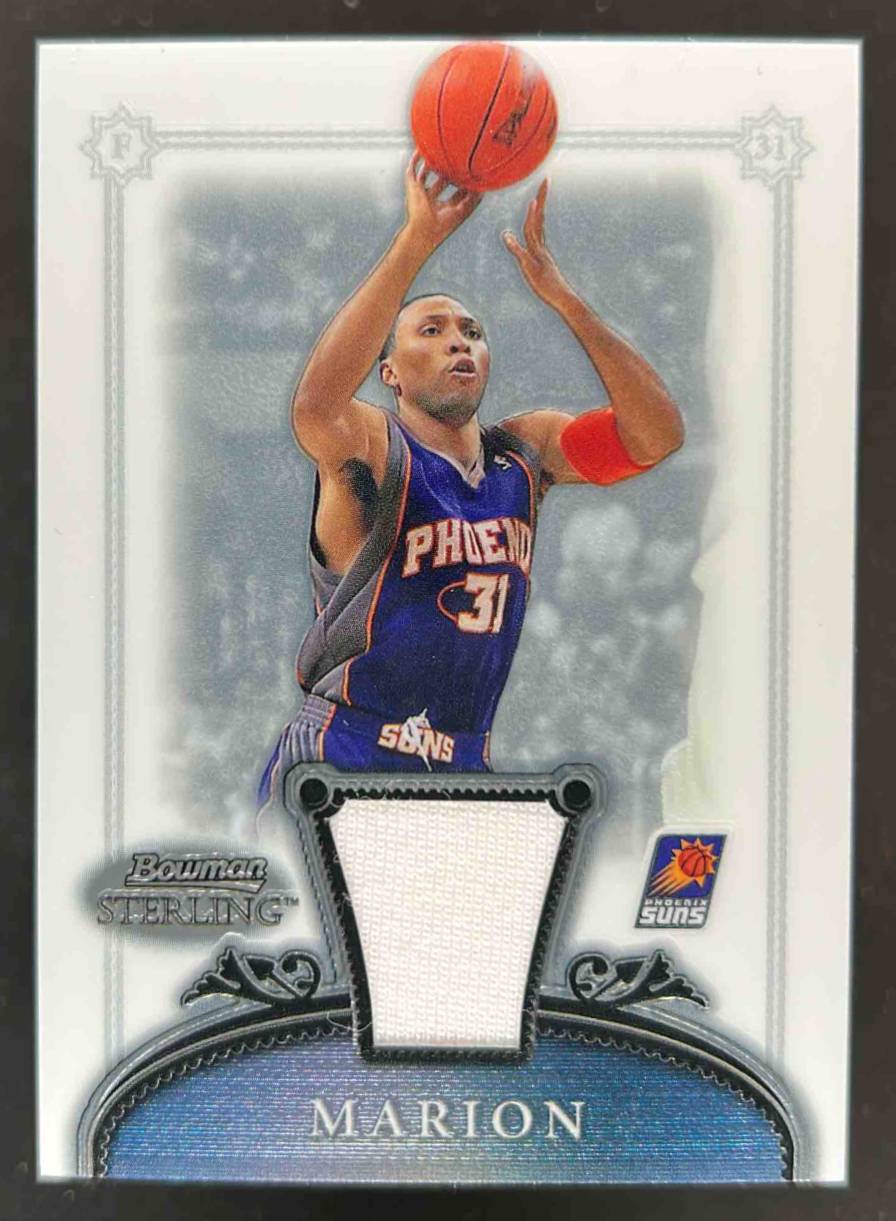 Card image for 2006-07 BOWMAN STERLING SHAWN MARION #24 MEM WASHINGTON WIZARDS