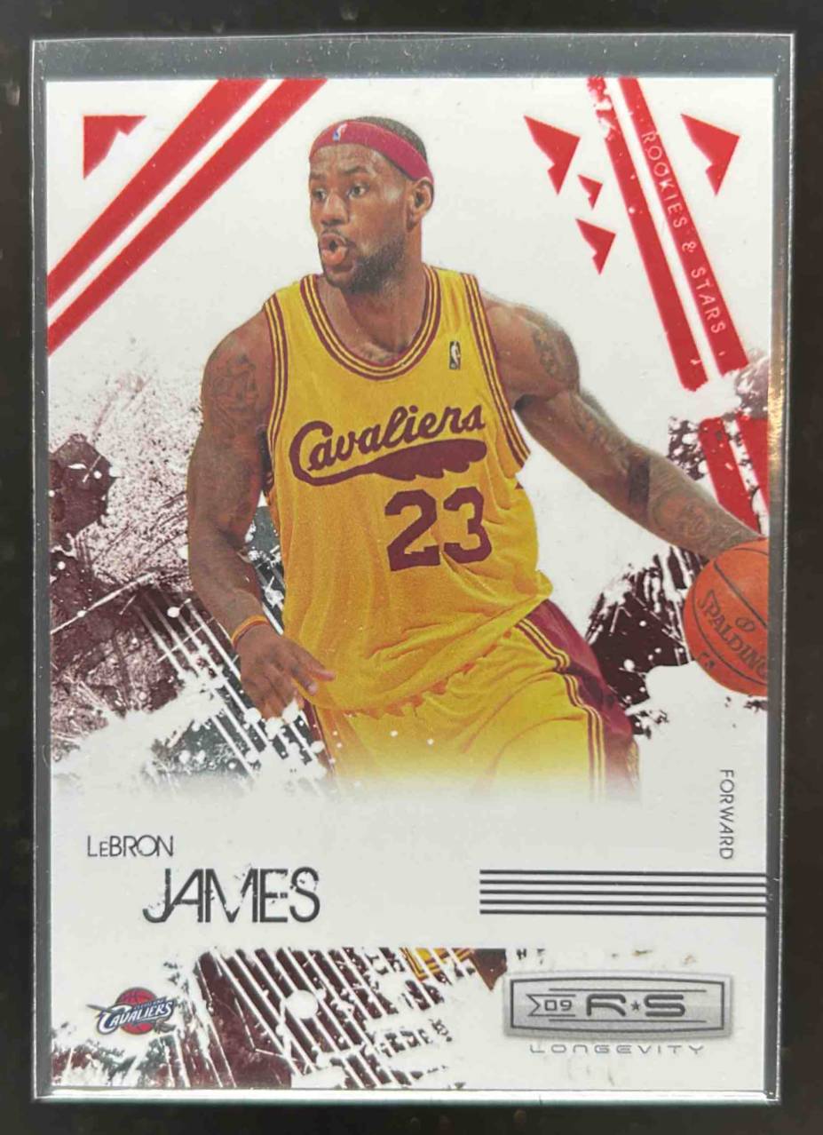 Card image for 2009-10 PANINI ROOKIES & STARS LEBRON JAMES #14 CLEVELAND CAVALIERS
