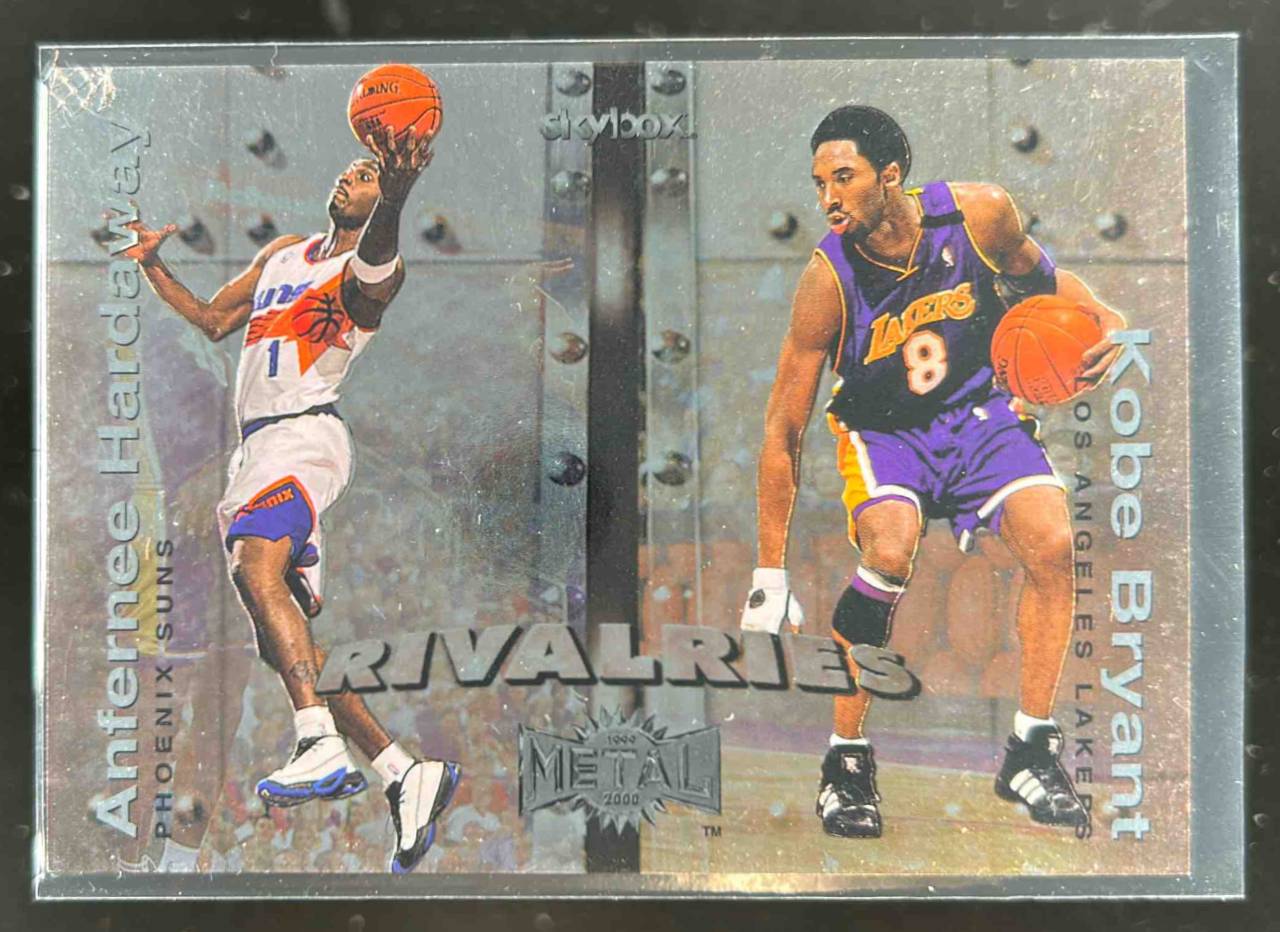 Card image for 1999-00 Skybox Metal Anfernee Hardaway / Kobe Bryant Rivalries #6 R