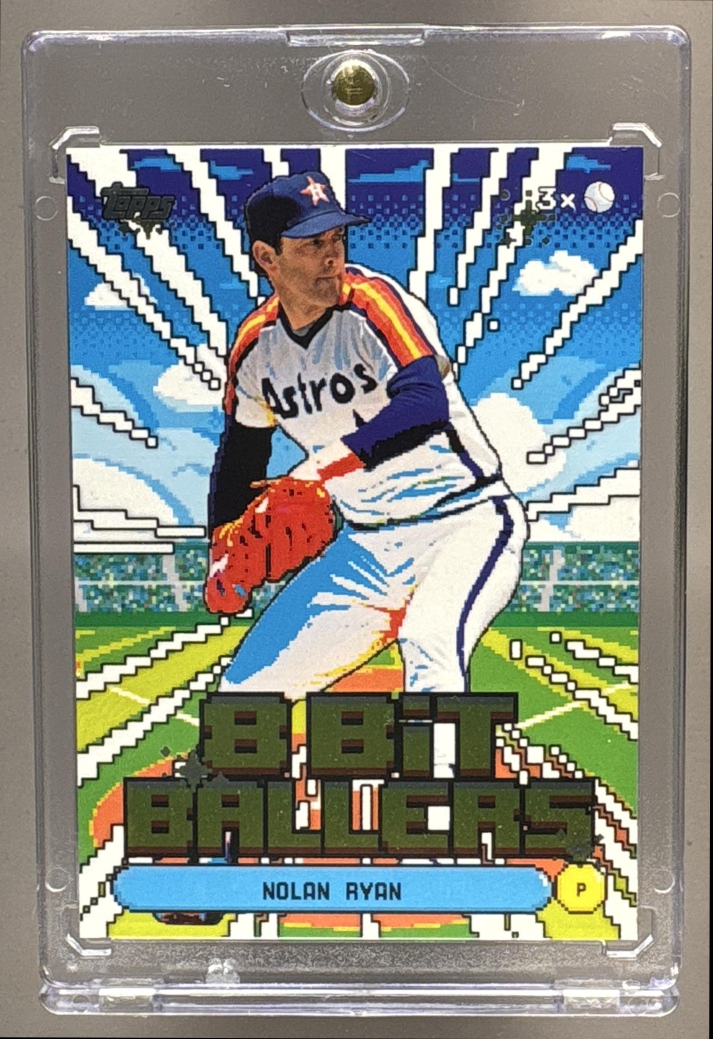 2026 TOPPS SERIES 1 NOLAN RYAN #8B-16 8-BIT BALLERS ASTROS