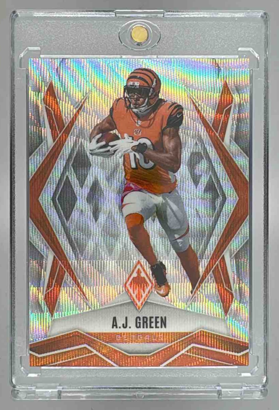 Card image for 2025 Panini Football Phoenix A.J. Green Wave /199 #100 Cincinnati Bengals