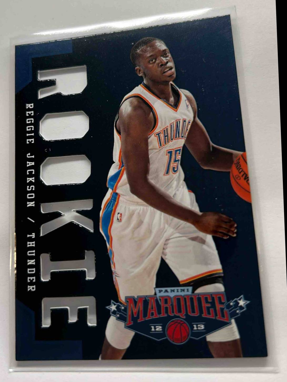 Card image for 2012-13 PANINI MARQUEE REGGIE JACKSON #368 RC ROOKIE OKLAHOMA CITY THUNDER