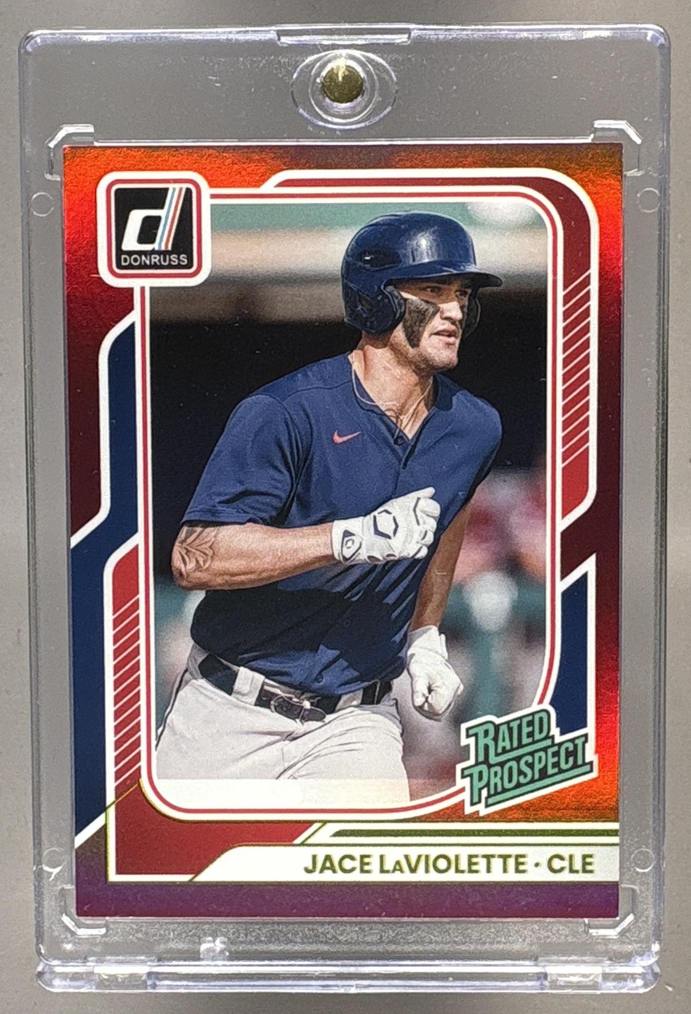 2026 PANINI DONRUSS JACE LAVIOLETTE #176 RATED PROSPECTS RED /250 PROSPECT