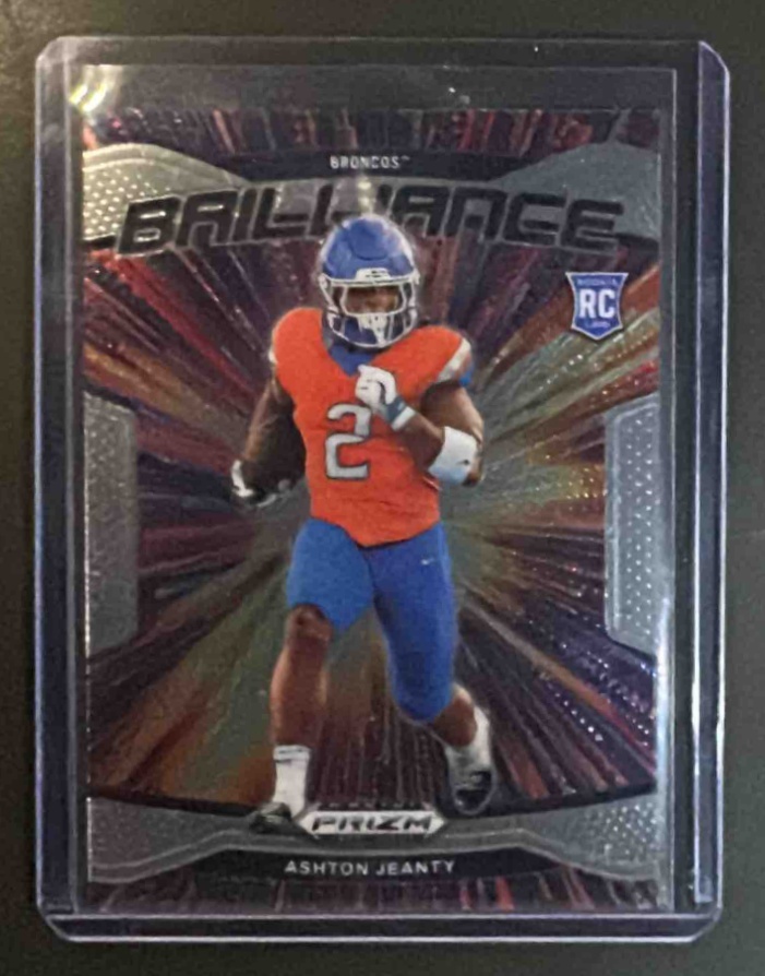 Card image for 2025 Panini Prizm Draft Picks Ashton Jeanty #2 Brilliance Broncos
