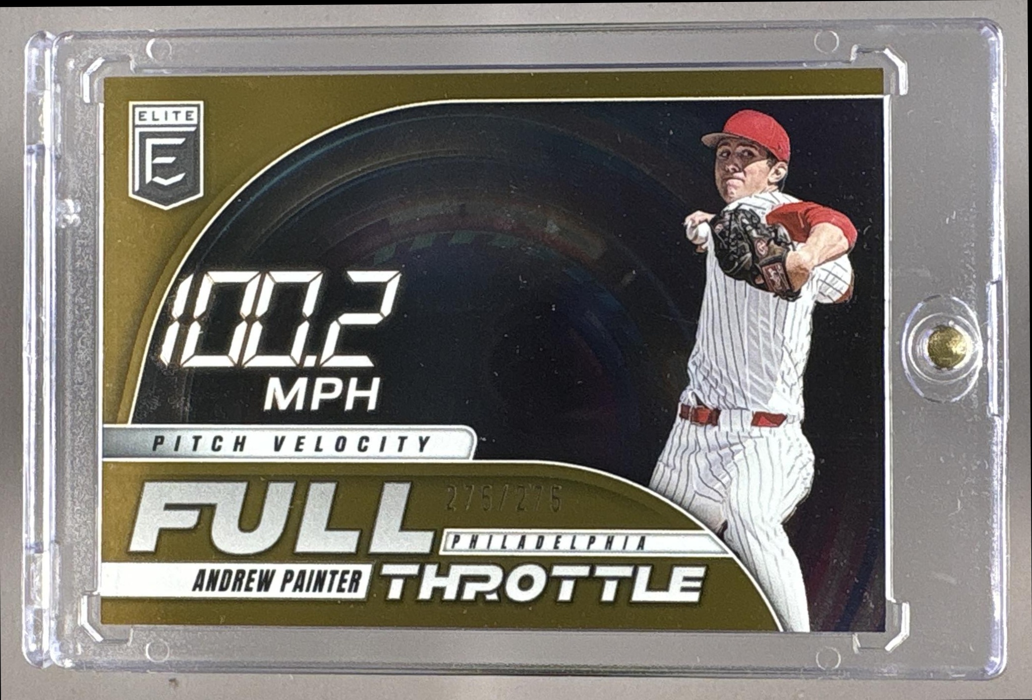 2026 PANINI DONRUSS ELITE ANDREW PAINTER #3 FULL THROTTLE ORANGE /275 RC