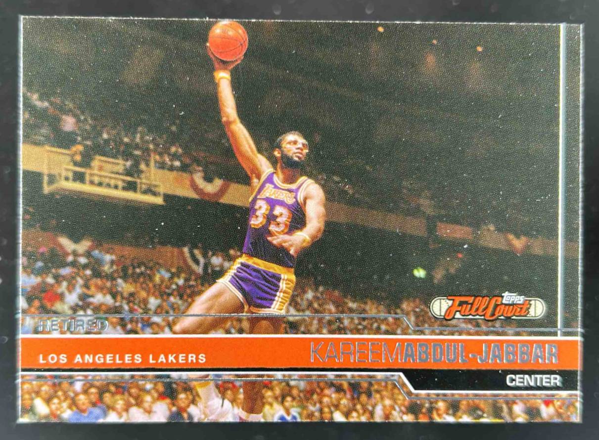 Card image for 2006-07 TOPPS FULL COURT KAREEM ABDUL-JABBAR #99 LOS ANGELES LAKERS