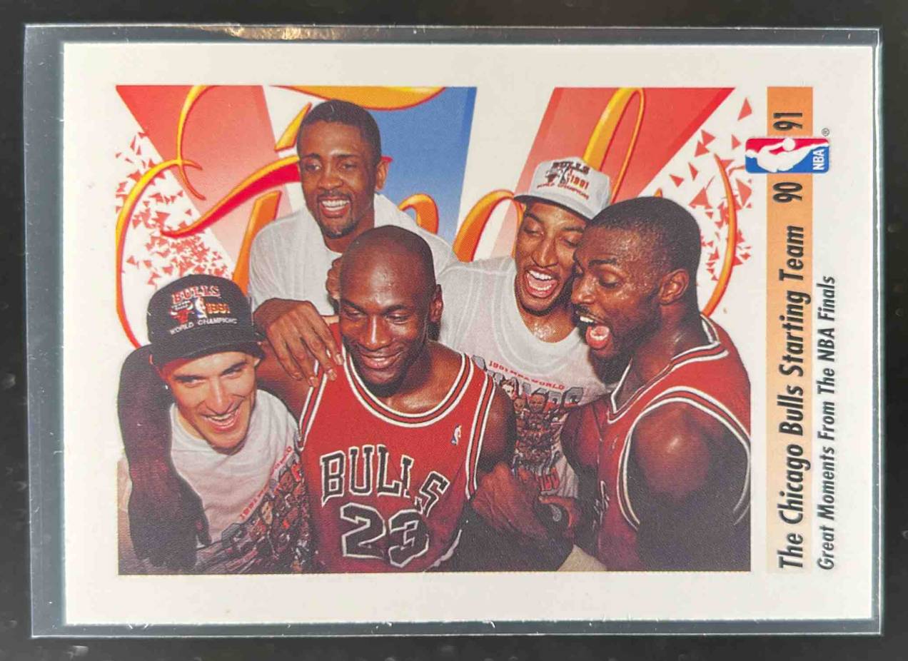 Card image for 1991-92 SKYBOX THE CHICAGO BULLS STARTING TEAM F #337