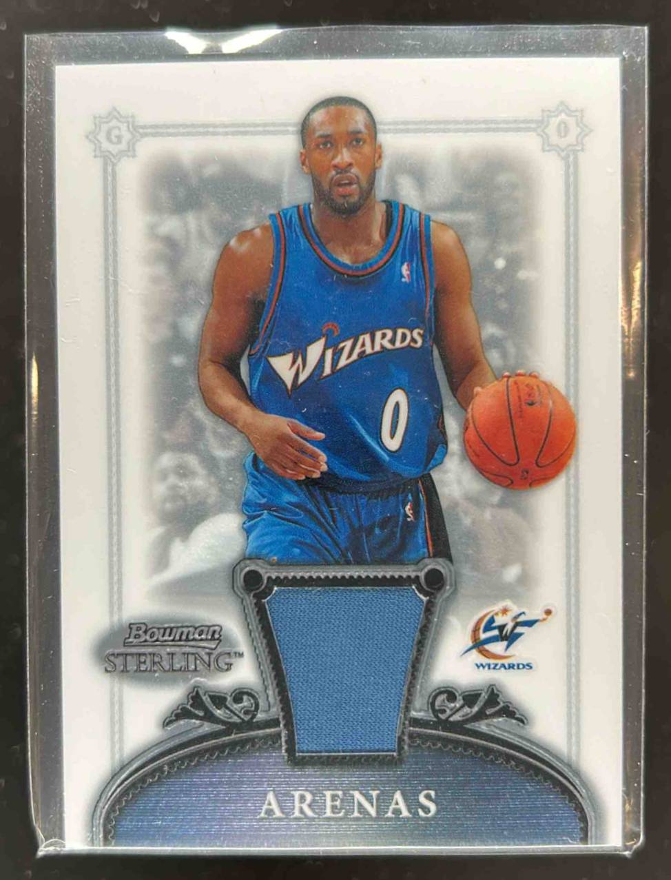 Card image for 2006-07 BOWMAN STERLING GILBERT ARENAS #23 MEM WASHINGTON WIZARDS