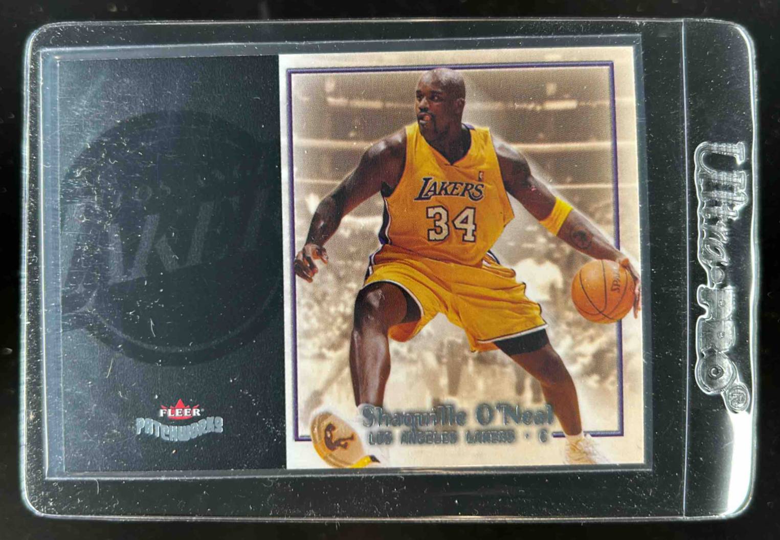 Card image for 2003-04 FLEER PATCHWORKS SHAQUILLE O'NEAL #37 LOS ANGELES LAKERS