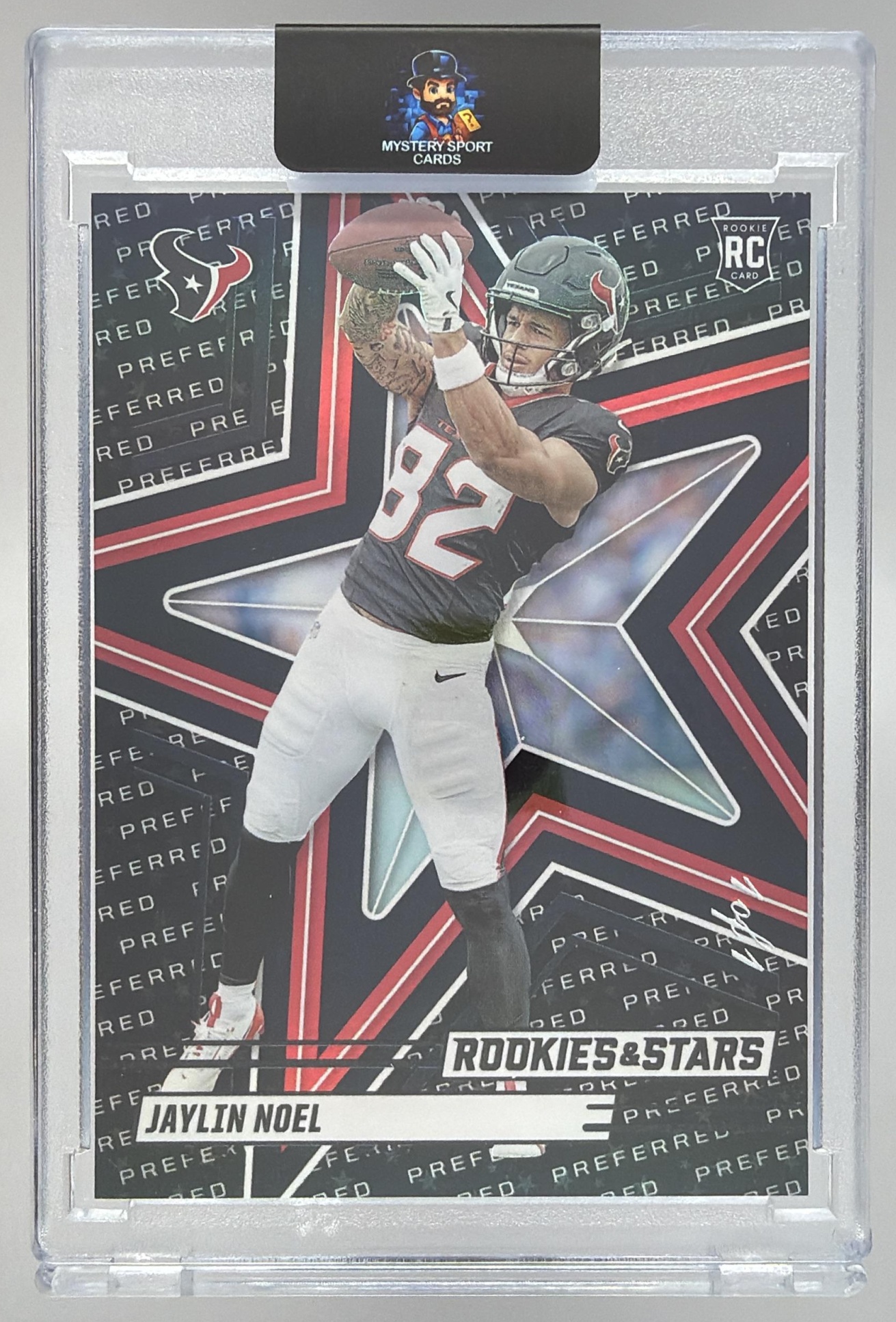 Card image for 2025 Panini Football Rookies & Stars Jaylin Noel #141 RC Houston Texans