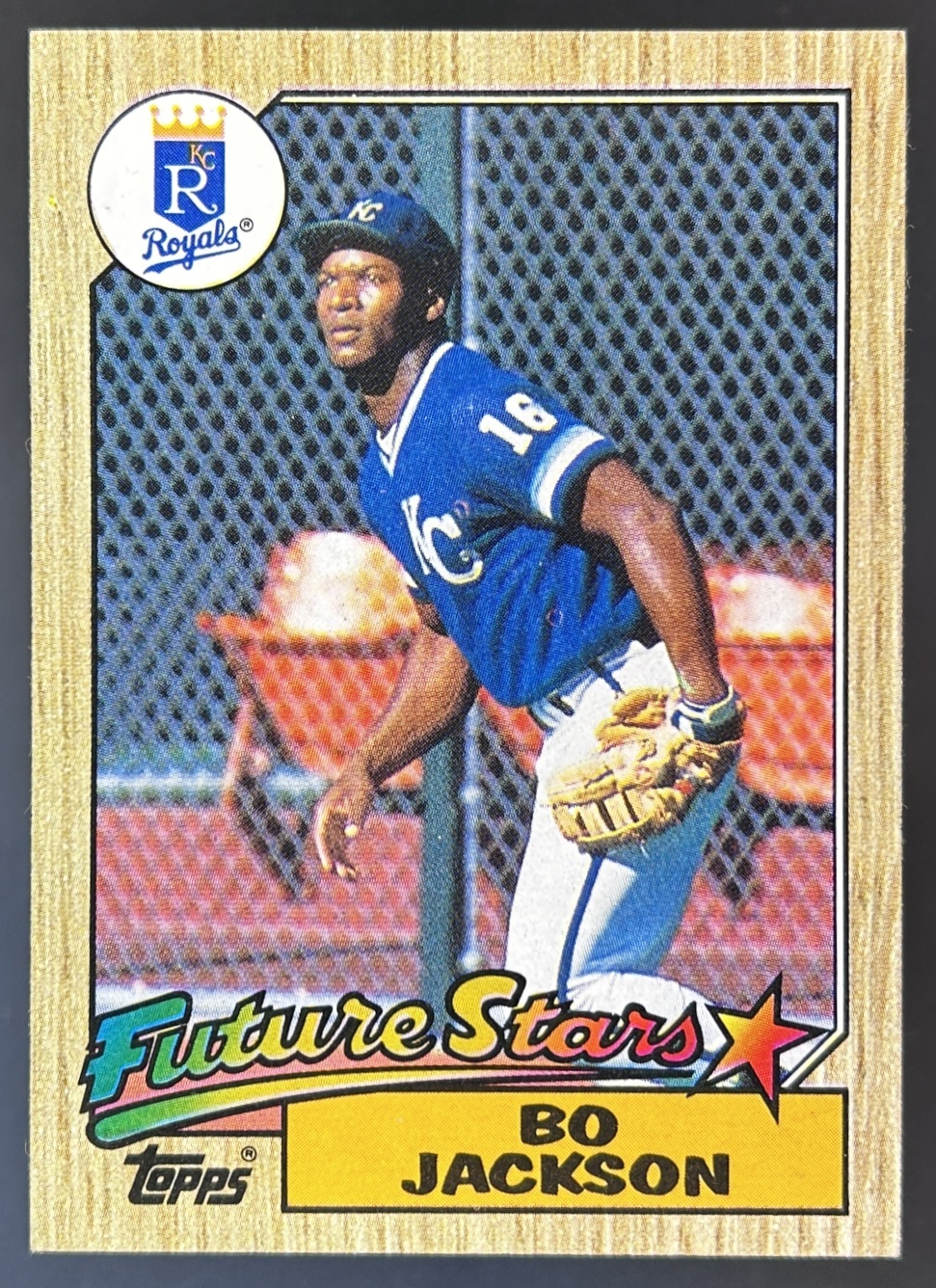 Card image for 1987 TOPPS BO JACKSON #170 RC ROOKIE KANSAS CITY ROYALS