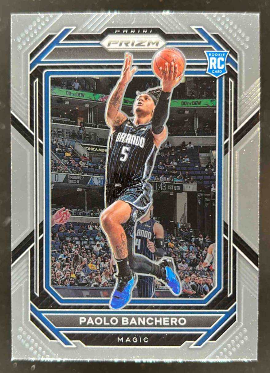 Card image for 2022-23 PANINI PRIZM PAOLO BANCHERO #249 RC ROOKIE ORLANDO MAGIC