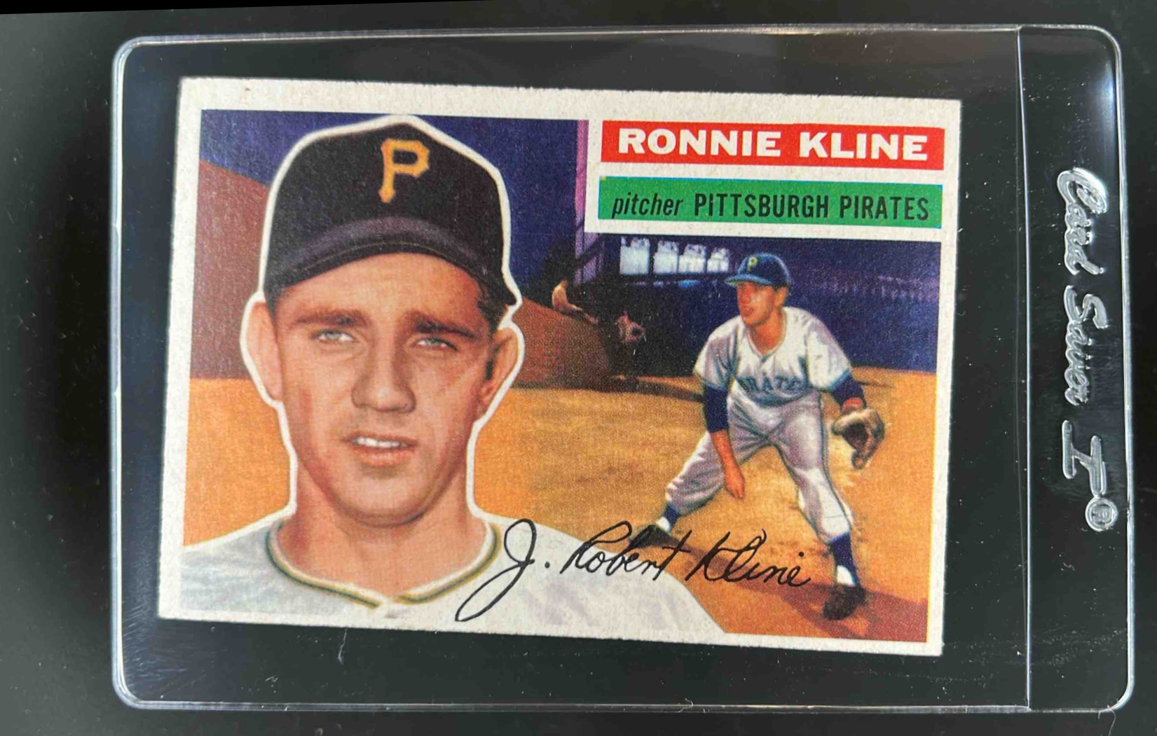 Card image for 1956 TOPPS RON KLINE #94A PITTSBURGH PIRATES