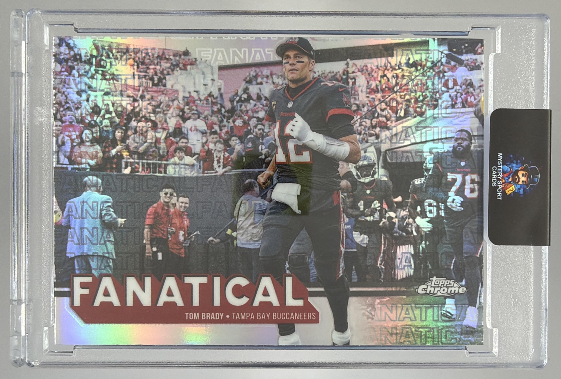 Card image for 2025 Topps Football Chrome Tom Brady Fanatical #FF-20 Tampa Bay Buccaneers